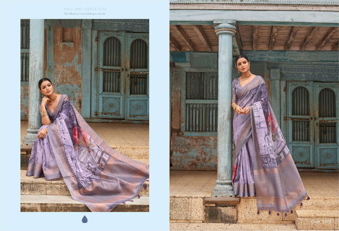 Bhumi Chhap 1 Festive Wear Wholesale Printed Saree Catalog
